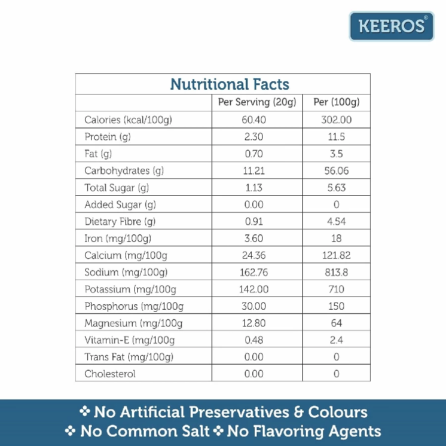 Keeros Quinoa Millets Healthy Sugar Free Snacks (Pack of 2), 100 g-5.webp